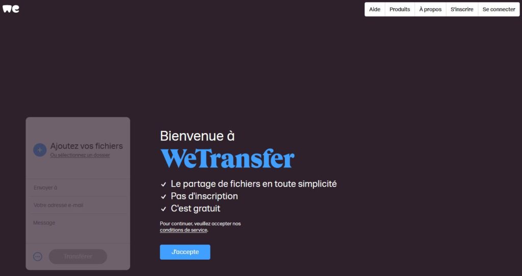 wetransfer mac app