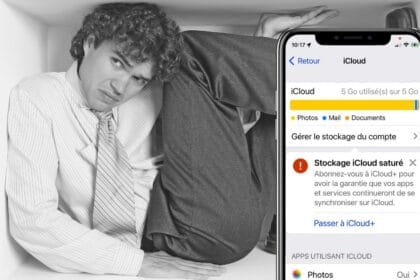 supprimer ses photos dans iCloud