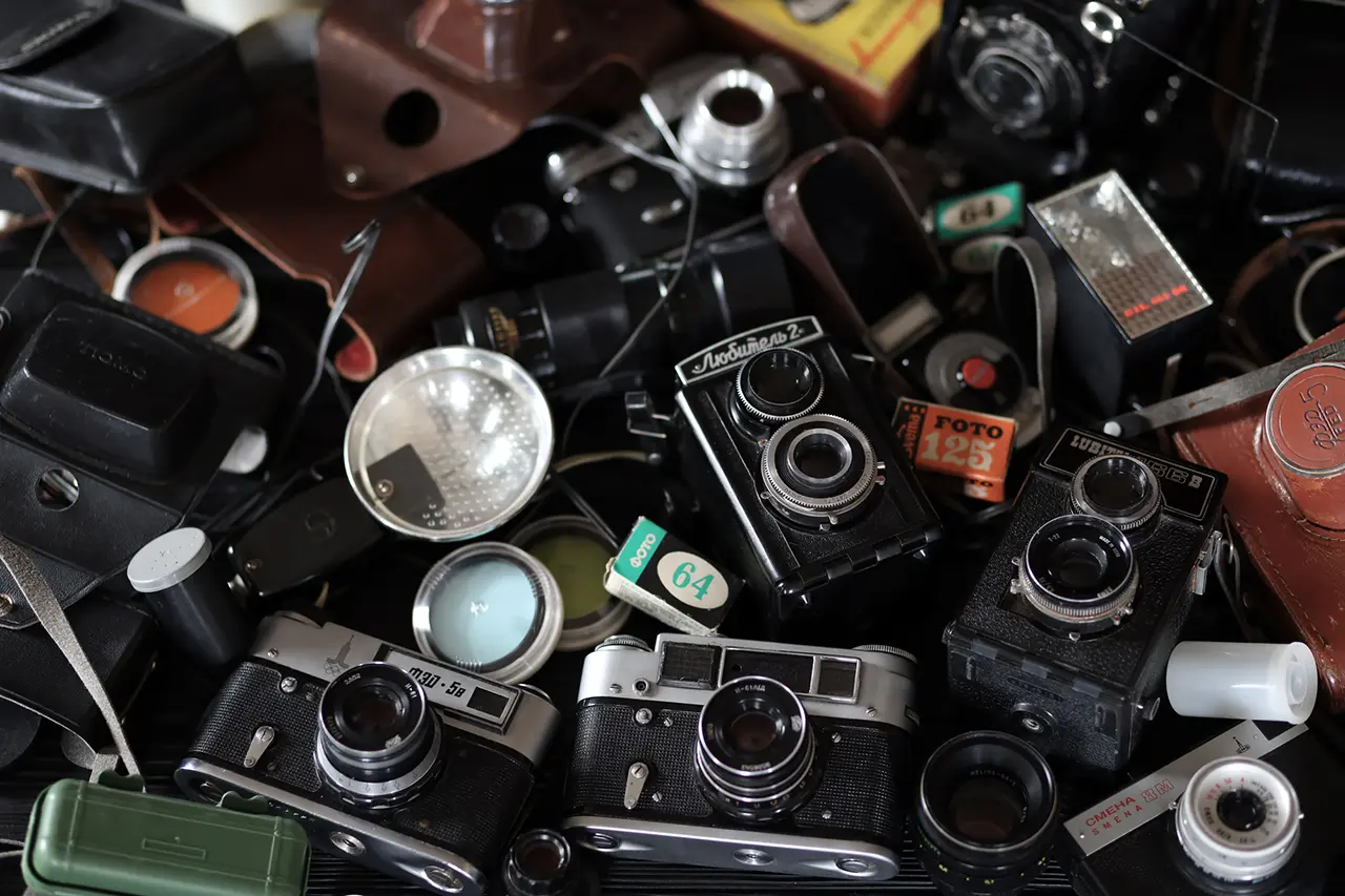 Insolite : les vieux appareils photos bientôt sortis des tiroirs ?