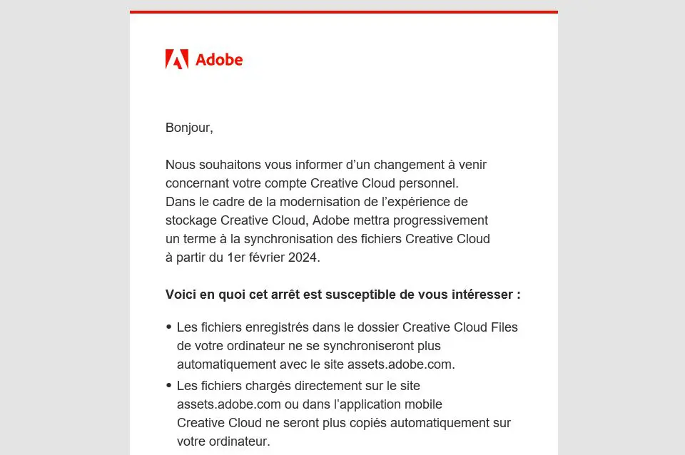 utilisateur d'Adobe Creative Cloud