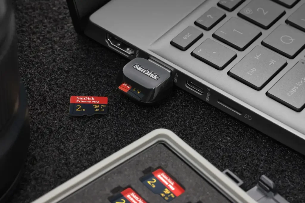 carte microSD Sandisk de 2 To