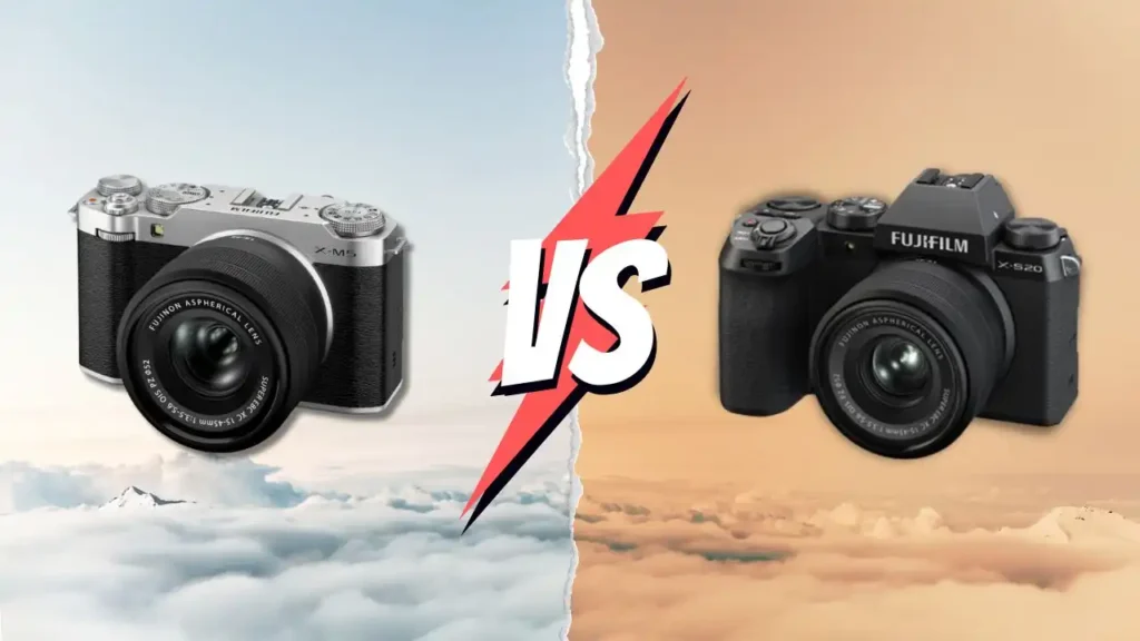 Fujifilm X-M5 vs X-S20