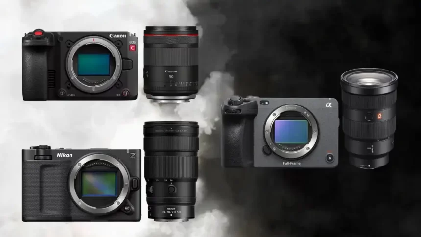 Nikon ZR vs Canon C50 vs Sony FX3