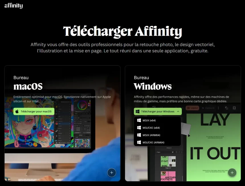Affinity devient totalement gratuit : révolution ou piège ? Affinity devient totalement gratuit