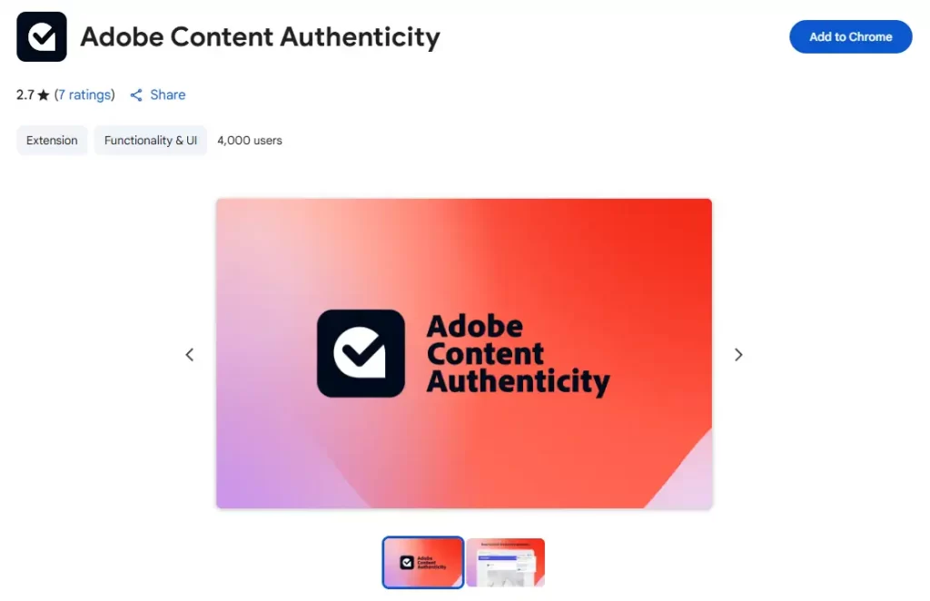 Comment vérifier l'authenticité d'une image avec Content Credentials ? Content Credentials