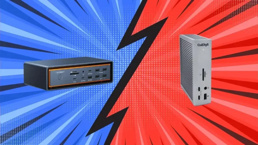 IVANKY FusionDock Max 2 vs CalDigit TS4
