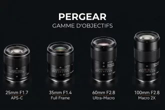 gamme d’objectifs Pergear