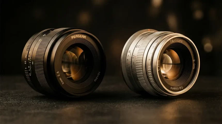 Pergear vs 7Artisans : Le Duel des Objectifs Abordables Pergear vs 7Artisans
