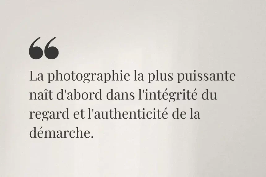 Photographie éthique vs IA