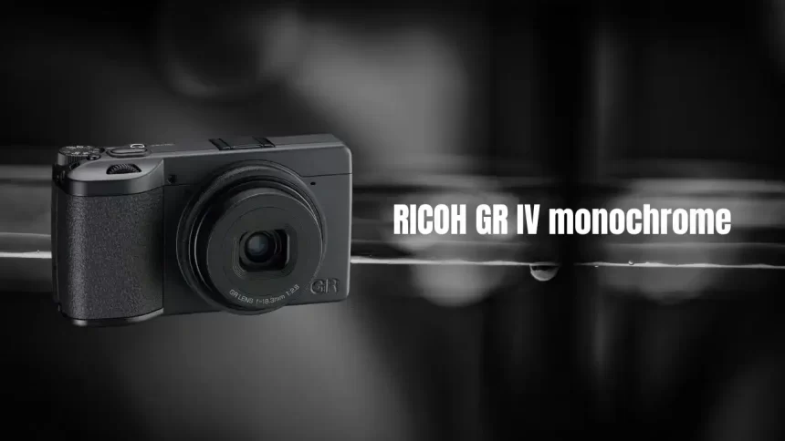 Ricoh GR IV Monochrome : Le retour du roi de l'ombre Ricoh GR IV Monochrome