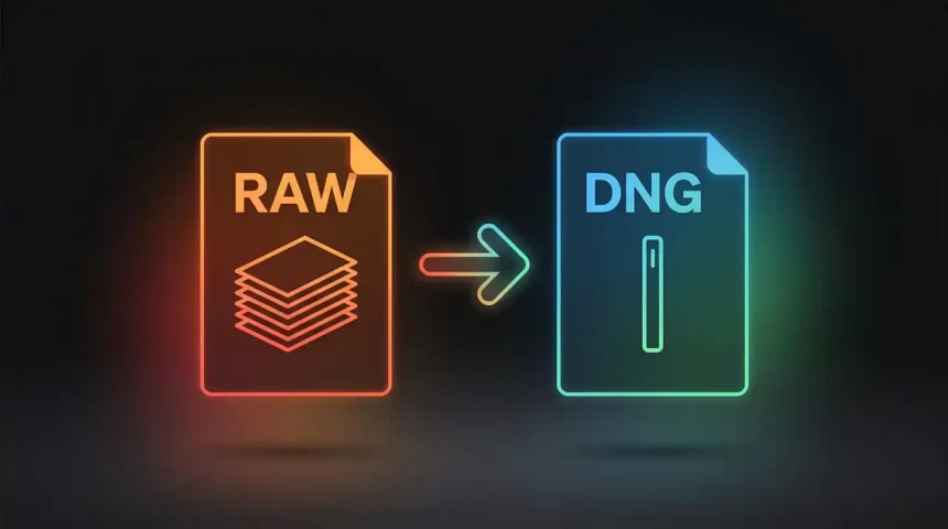 Compression DNG : tout ce que vous devez savoir avant de compresser vos RAW Compression DNG