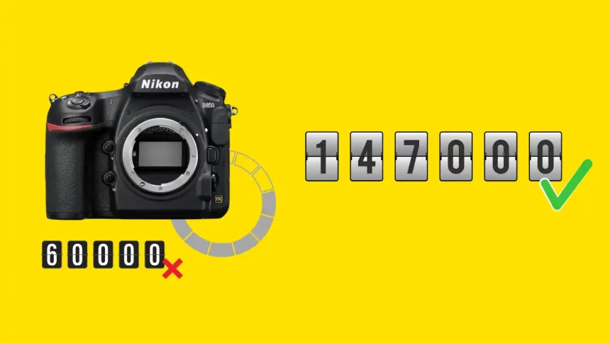 Nombre de Déclenchements Nikon